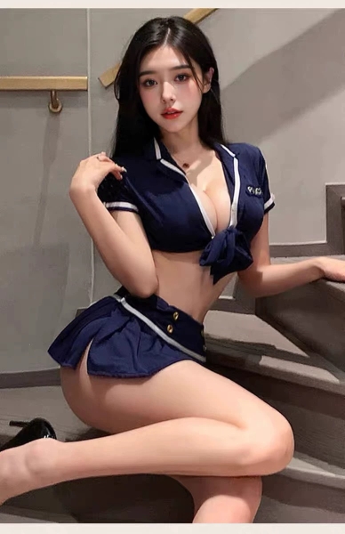 (Kèm quần) Set cosplay Saxobeat Set S1511 nữ sinh ca nh sa t gợi cảm quyến rũ Bralettehousevn