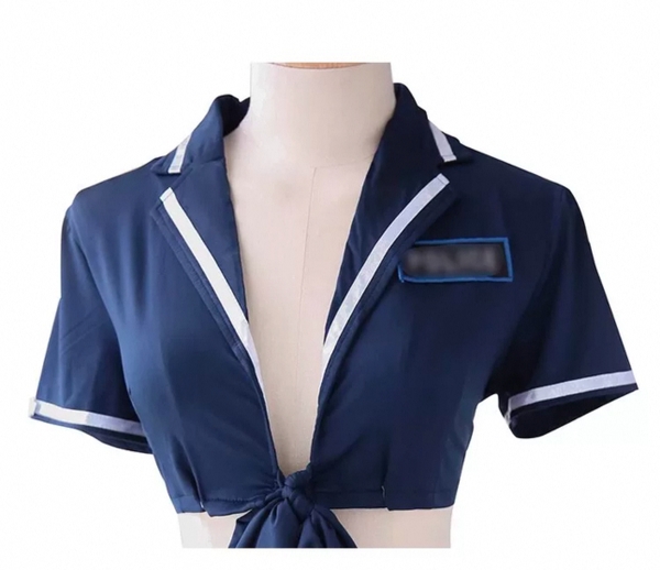 (Kèm quần) Set cosplay Saxobeat Set S1511 nữ sinh ca nh sa t gợi cảm quyến rũ Bralettehousevn