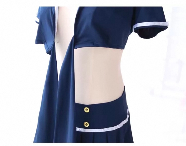 (Kèm quần) Set cosplay Saxobeat Set S1511 nữ sinh ca nh sa t gợi cảm quyến rũ Bralettehousevn