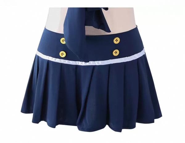 (Kèm quần) Set cosplay Saxobeat Set S1511 nữ sinh ca nh sa t gợi cảm quyến rũ Bralettehousevn