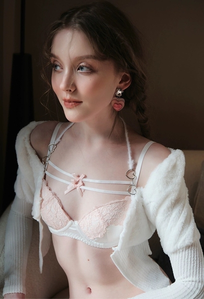 [CHE TÊN - HOẢ TỐC] Florin Set S2105 bộ đồ lót nữ cao cấp nữ tính có mút nâng phối ren Bralettehousevn