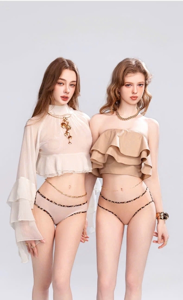 [CÓ SẴN - HOẢ TỐC] Quần ren nữ Opal Panties cut out phối nơ chuông thoải mái gợi cảm Bralettehousevn