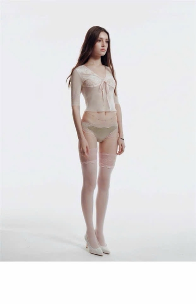 Quần lót satin Katin Panties phối ren co giãn gợi cảm Bralettehousevn