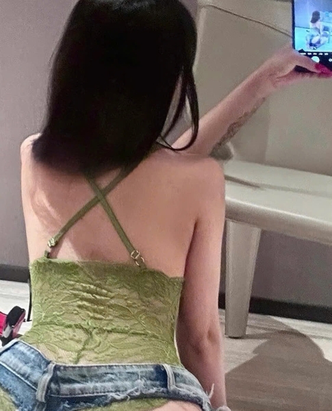 Bộ đồ liền thân ren mỏng MATCHA BODYSUIT S1935 nữ kèm choker gợi cảm xuyên thấu Bralettehousevn