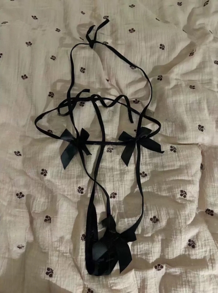 Bộ đồ dây nơ mảnh Terri Bodysuit S2108 gợi cảm táo bạo quyến rũ Bralettehousevn