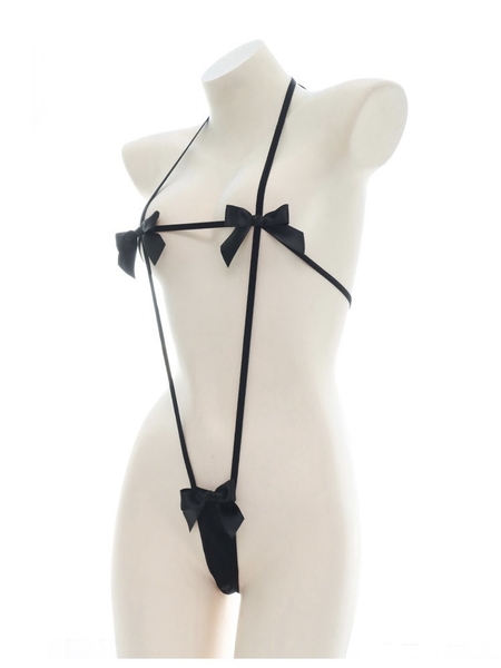 Bộ đồ dây nơ mảnh Terri Bodysuit S2108 gợi cảm táo bạo quyến rũ Bralettehousevn