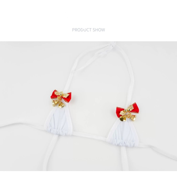 [HOT] Fairy Light Bodysuit S2286 Bộ đồ liền thân nữ đính chuông siêu nhỏ táo bạo gợi cảm Bralettehousevn