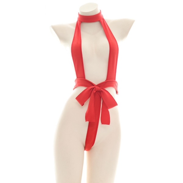 [HOT] Carol Bodysuit S2288 Bộ đồ dây liền thân kèm cục bông đuôi thỏ siêu mảnh táo bạo gợi cảm Bralettehousevn