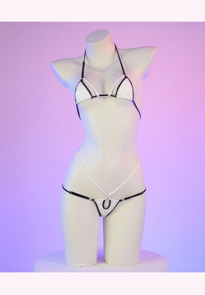 [NEW] Cruella Set S2289 bộ đồ lót da PU tiny cột dây siêu quyến rũ gợi cảm nóng bỏng không gọng mút Bralettehousevn