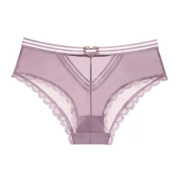 Quần lót nữ Winter Panties Q2295 dáng tam giác phối khoen trái tim chất thun lạnh mềm mại thoải mái Bralettehousevn