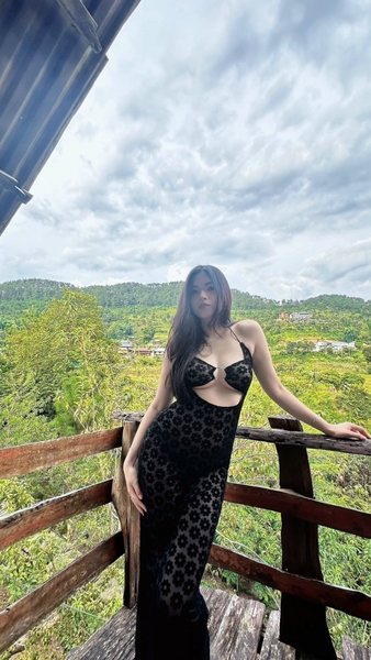 Đầm váy nữ Juhi Dress S2088 dáng dài ôm sát quyến rũ du lịch Bralettehousevn