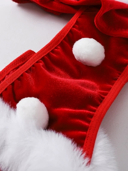 My Hope Set S2305 bộ đồ Cosplay Giáng Sinh chất nhung cao cấp gợi cảm nữ tính Bralettehousevn