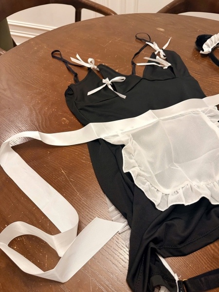 Bộ đồ cosplay hầu gái Chop Maid Dress tôn dáng cut out gợi cảm Bralettehousevn