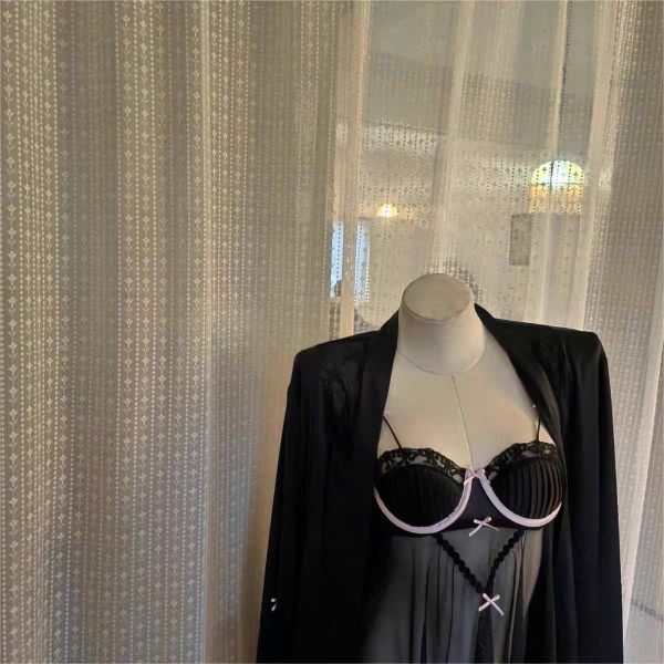 Đầm váy ngủ nữ gợi cảm Zelda Dress S2190 xuyên thấu cao cấp dáng xoè tiểu thư Bralettehousevn