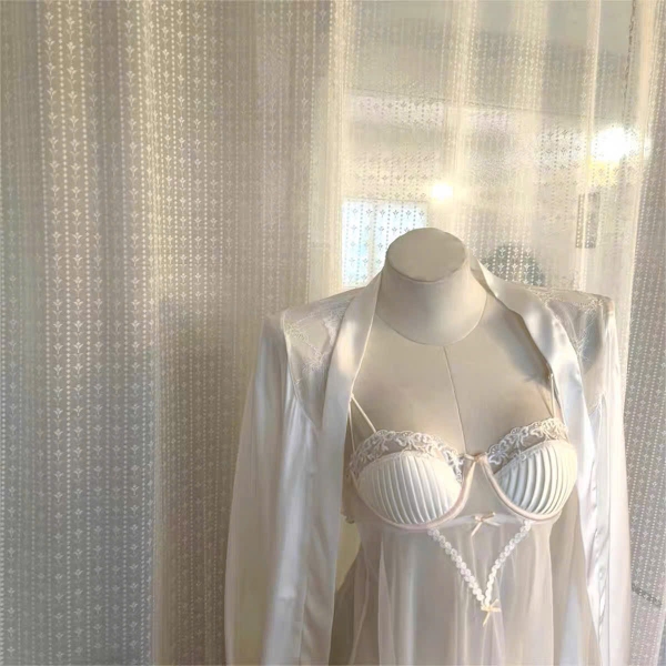 Đầm váy ngủ nữ gợi cảm Zelda Dress S2190 xuyên thấu cao cấp dáng xoè tiểu thư Bralettehousevn