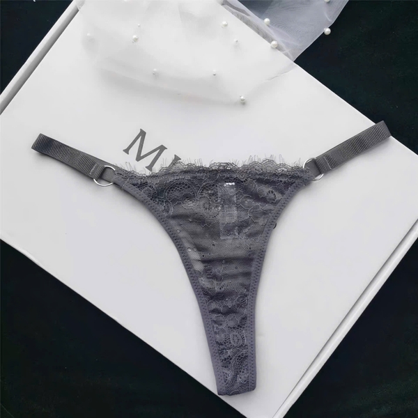 Quần lót lọt khe ren nữ Papaya Thong Q1411 kèm khoen đai chun gợi cảm quyến rũ nữ tính Bralettehousevn