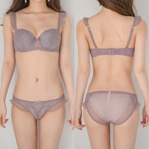 Set đồ lót ren có gọng có mút Honey moon Set S1023 Bralettehousevn