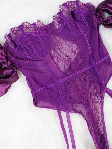 (Tặng kèm tất) Risa Bodysuit