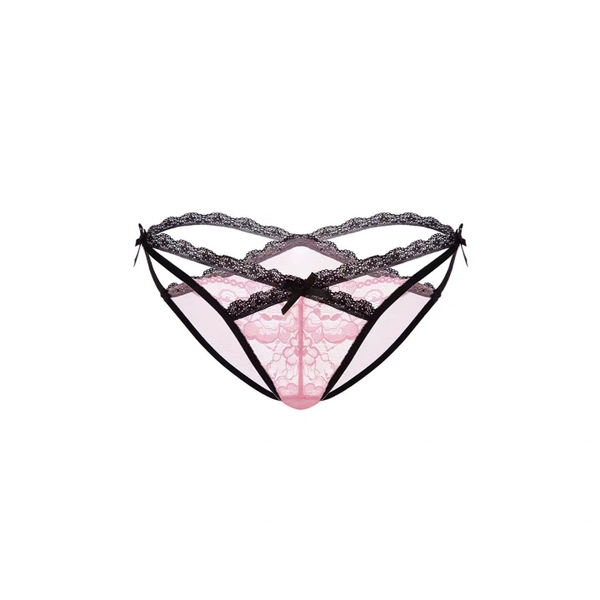 Quần lót tam giác phối ren Flip Panties Q2589 xuyên thấu co giãn mềm mại gợi cảm Bralettehousevn