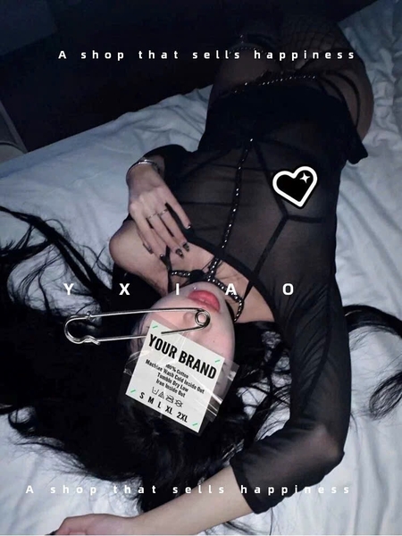 [KÈM ÁO NGOÀI] Bộ đồ ngủ Wicked Set S2525 gồm dây đai trong và áo ngoài mỏng xuyên thấu gợi cảm quyến rũ Bralettehousevn