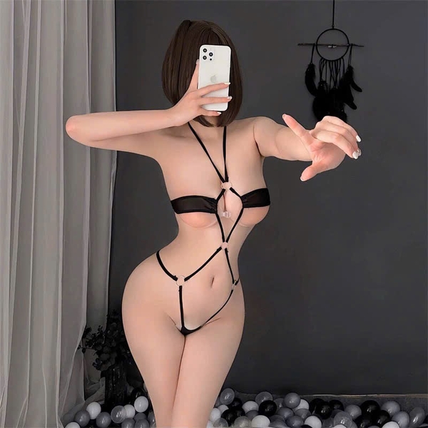 Bộ đồ liền thân nữ gợi cảm Mela Bodysuit S2529 dây cột tiny táo bạo nóng bỏng Bralettehousevn