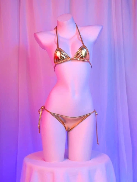 Bộ đồ lót 02 mảnh ánh kim Wow Set S2531 lấp lánh dây cột gợi cảm Bralettehousevn