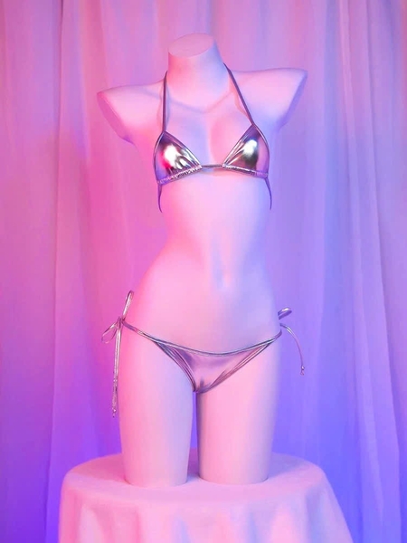 Bộ đồ lót 02 mảnh ánh kim Wow Set S2531 lấp lánh dây cột gợi cảm Bralettehousevn