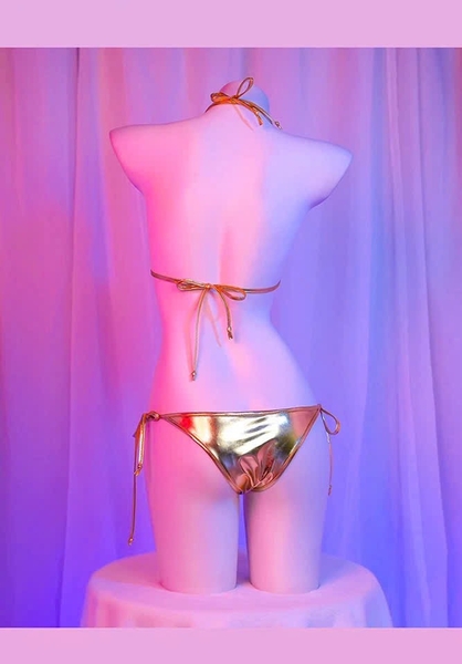 Bộ đồ lót 02 mảnh ánh kim Wow Set S2531 lấp lánh dây cột gợi cảm Bralettehousevn