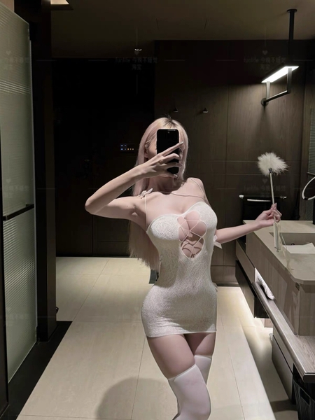 [HOISERY] Solo Bodystock – Tất Body Co Giãn Cut Out Gợi Cảm Bralettehousevn