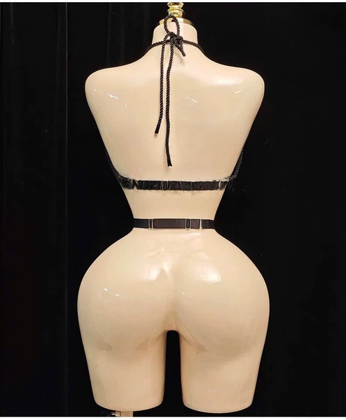 Ribbon-bound Bodysuit Dây Thừng Đính Nơ Gợi Cảm | Bralettehousevn