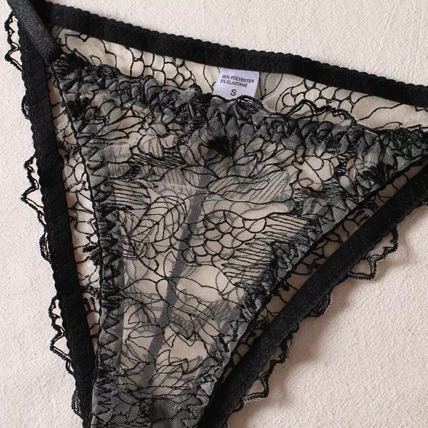 (che tên) 𝐒𝟐𝟎𝟔𝟐 𝐇𝐄𝐋𝐄𝐍𝐀 𝐒𝐄𝐓 Bộ đồ lót ren gợi cảm quyến rũ hoa văn thêu sắc nét sexy cho nữ HÀNG CAO CẤP Bralettehousevn