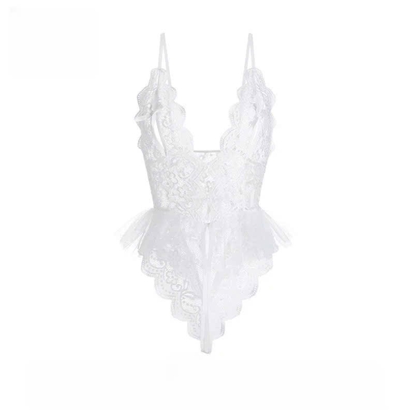 [CHE TÊN - KÈM CÀI] Bodysuit ren cho nữ Jemi Bodysuit ren S2173 không gọng không mút Bralettehousevn