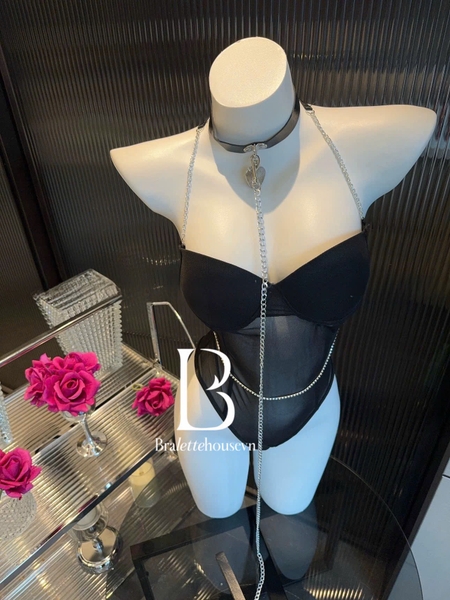 Bộ đồ liền thân Callie Bodysuit S2067 gợi cảm có sẵn mút đệm nút cài đáy Bralettehousevn