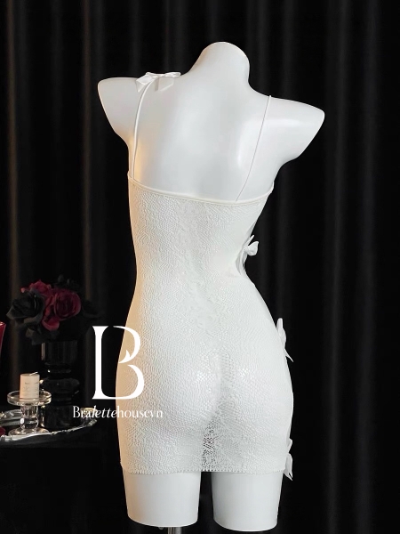[HOISERY] Solo Bodystock – Tất Body Co Giãn Cut Out Gợi Cảm Bralettehousevn
