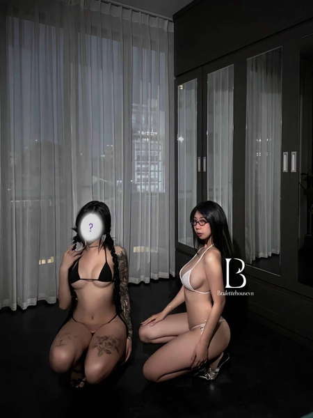 Set bralette đồ lót nữ Serial Kil.ler Set S642 không gọng không mút gợi cảm siêu mỏng quần cạp trễ Bralettehousevn