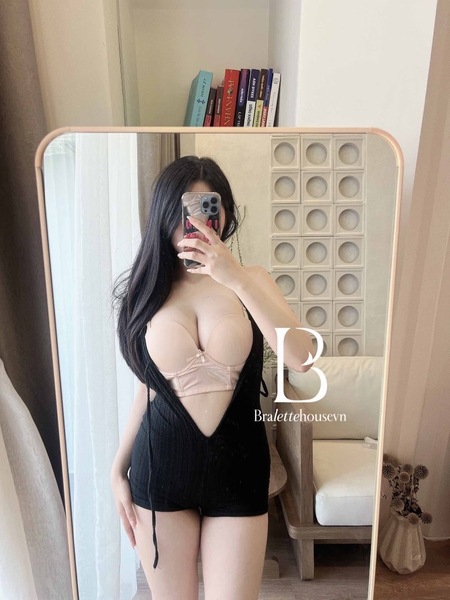 (CHE TÊN)Áo lót nữ 𝐒𝟐𝟎𝟒𝟑 𝐂𝐎𝐑𝐒𝐄𝐓 𝐁𝐀𝐒𝐈𝐂 có gọng có mút trơn Bralettehousevn