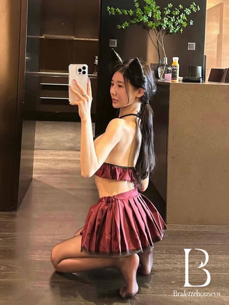 (Che tên - Ship hoả tốc) Set đồ hoá trang nữ sinh 𝐒𝟐𝟎𝟕𝟏 𝐉𝐀𝐁𝐀𝐌𝐈 𝐒𝐄𝐓 kèm phụ kiện Bralettehousevn