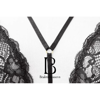 [TẶNG KÈM KẸP TẤT] Set đồ lót nữ Latte Set S277 ren không gọng không mút Bralettehousevn