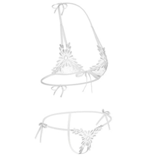 S961 Ylang Set đồ lót nữ dáng  dây mảnh dạng cột Bralettehousevn