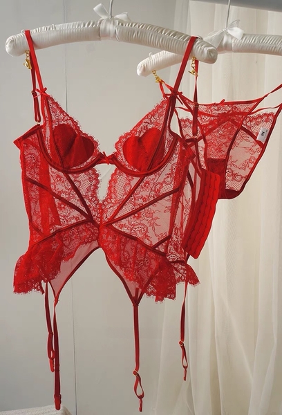 (NEW) 𝐒𝟐𝟎𝟏𝟎 𝐋𝐀𝐃𝐘𝐁𝐔𝐆 𝐂𝐎𝐑𝐒𝐄𝐓 Bộ corset ren tôn dáng cao cấp gợi cảm quyến rũ cho nữ HÀNG LOẠI 1 Bralettehousevn