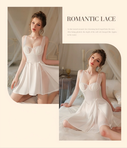 (NEW) Váy ngủ satin cao cấp 𝐒𝟐𝟎𝟏𝟕 𝐋𝐎𝐋𝐀 𝐃𝐑𝐄𝐒𝐒 mềm mại cho nữ Bralettehousevn