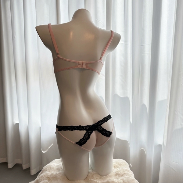 [CHE TÊN - HOẢ TỐC] Florin Set S2105 bộ đồ lót nữ cao cấp nữ tính có mút nâng phối ren Bralettehousevn