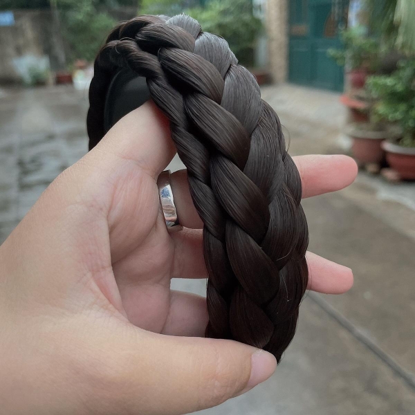 Bờm Tóc Tết 5cm / Băng Đô Kiểu Đôi