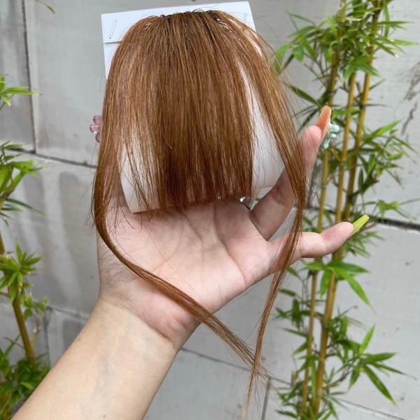 Mái Thưa TócThật 1 Kẹp Phụ nữ Dệt