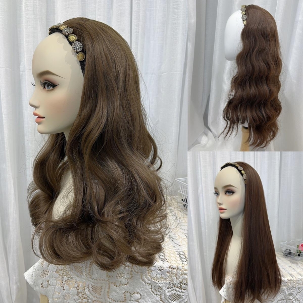 Tóc giả Băng Đô Dán BD06ABC