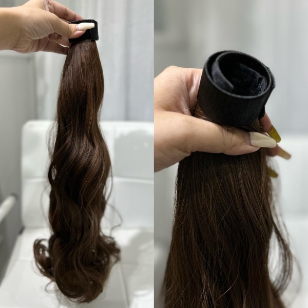 Tóc Thanh Quấn Tròn Tóc giả (nhiều kiểu)