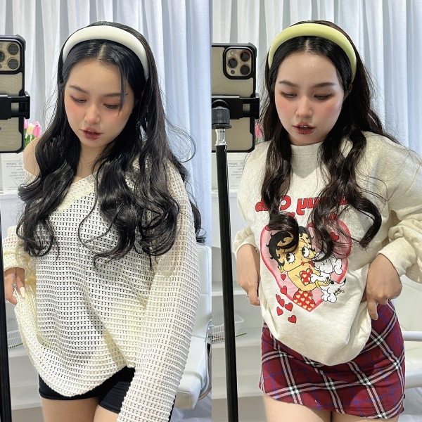 Băng Đô Tóc Giả bd02265117 xoăn xù