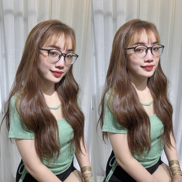 Tóc Kẹp U Xù Sóng Ku07 Phụ nữ Tóc giả Dệt Tiện ích mở rộng