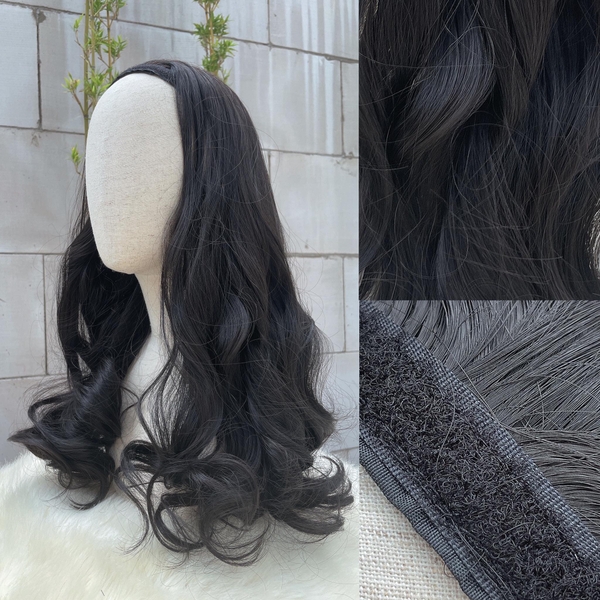 Miếng dán rời băng đô BD020 xoăn Tóc giả Phụ nữ