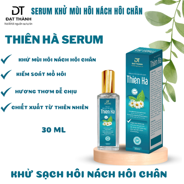 Xịt Khử Mùi Thiên Hà Khử Mùi Hôi Nách Hôi Chân Cho Nam Nữ 30ml